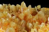 Amber-Yellow Calcite Crystal Cluster - Highly Fluorescent! #177292-1
